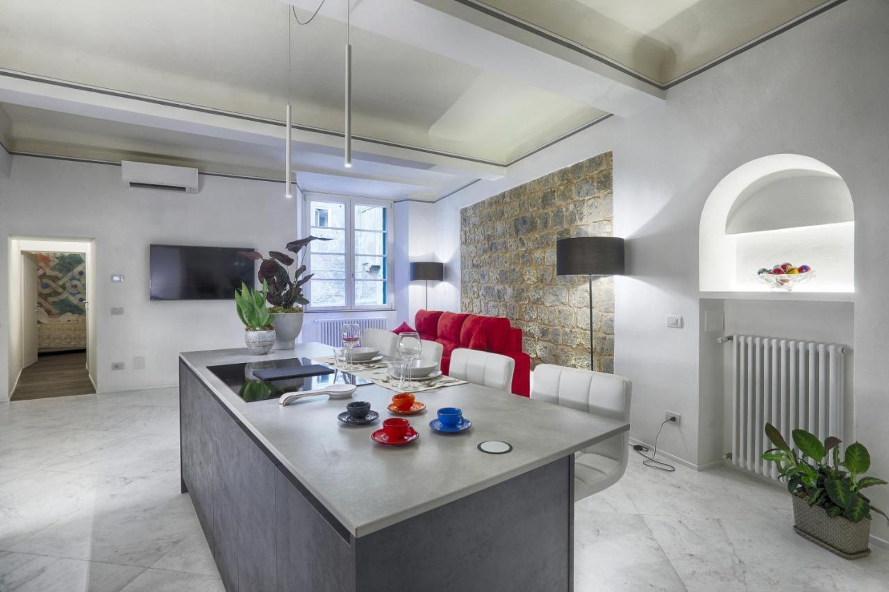 Apartmán Dimora Storica - Palazzo Del Taja Siena Exteriér fotografie
